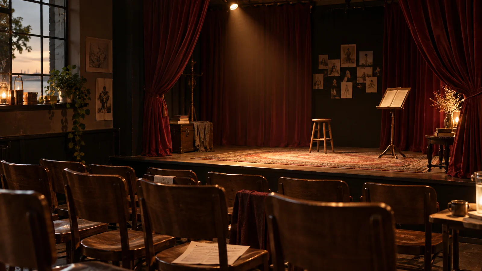 Atölye Sanat: representative theatre and art workshop scene
