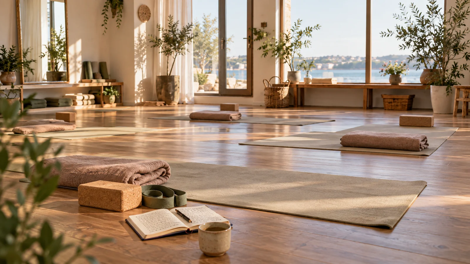 Ebru Kurtay - Silivri Yoga: representative calm yoga studio scene